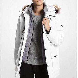 NWT MK Michael Kors 3/4 coat XS